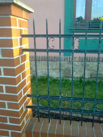 Kovaný plot