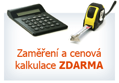 Zaměření a kalkulace zdarma